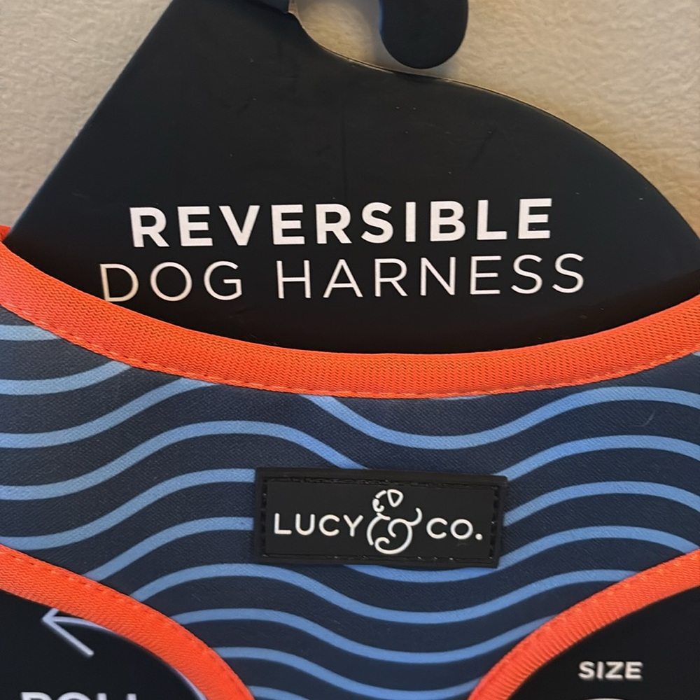 Reversible Dog Harness Lucky Co Medium - Picture 3 of 4